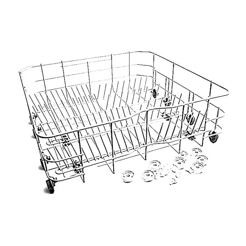 Onderste vaatwaskorf  voor ARISTON LVZ 670 DUO IX